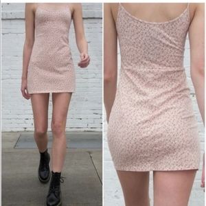 Brandy Melville Pink Floral Kyran Dress